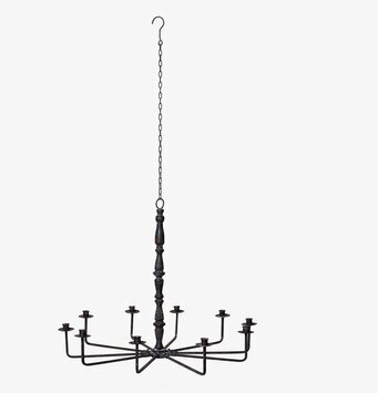 Takkrona Gorgeous från I AM Interior med åtta ljushållare