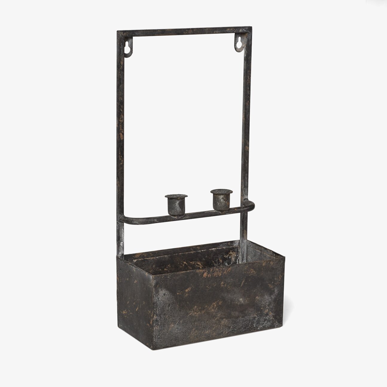 Väggplantering Två Ljus från I AM Interior med ljushållare