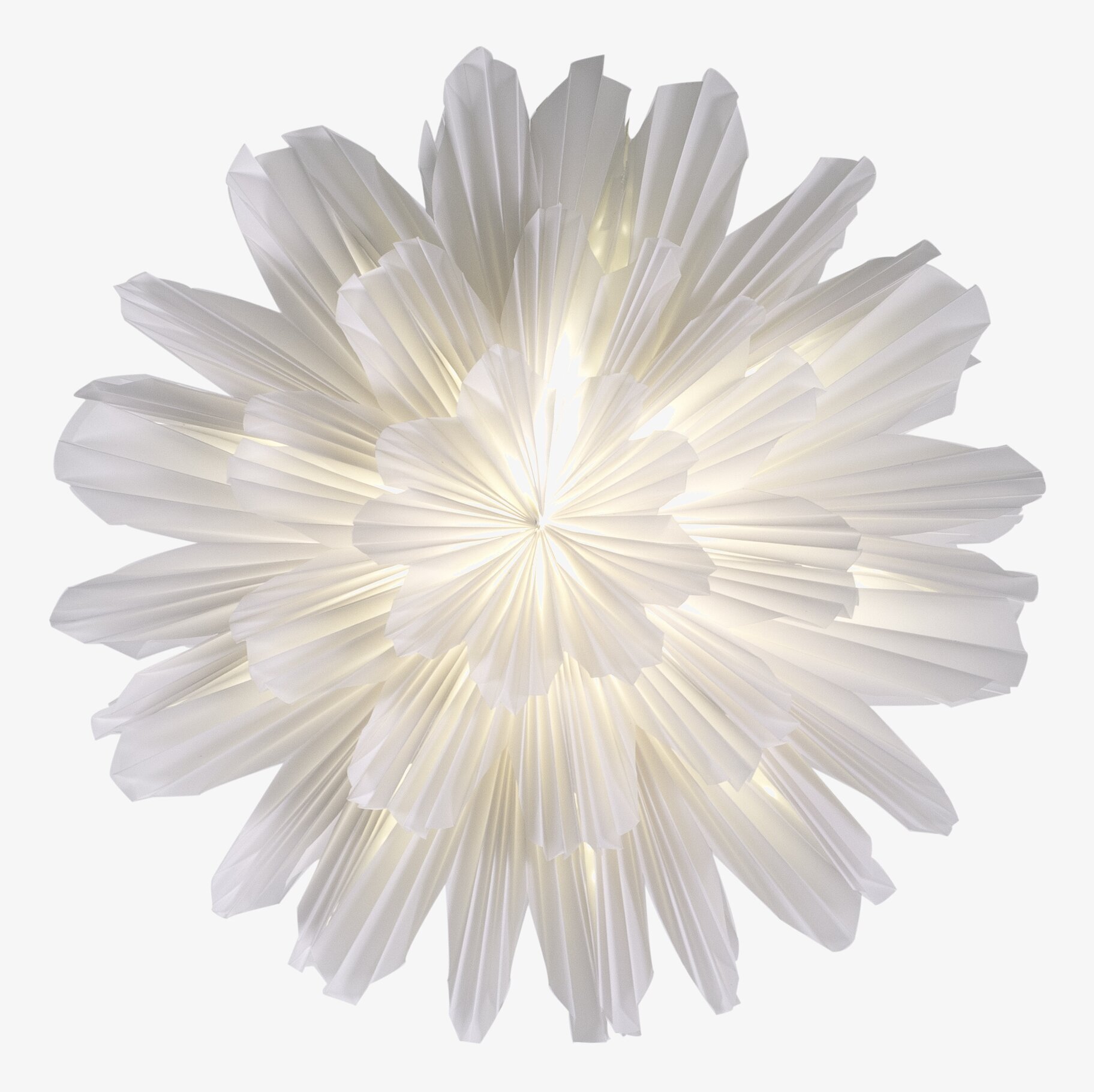 Julstjärna Snöblomma 44 White från Watt och Veke i vitt