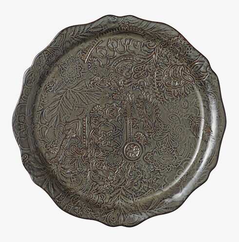 Serveringsfat/Pizza Arabesque Fig från Sthål med mönster