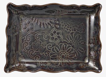 Sthål Appetizer Delikatessfat Fig med vågformade kanter