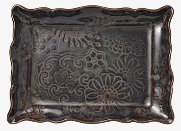 Sthål Appetizer Delikatessfat Fig med vågformade kanter