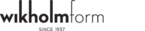 Logo varumärke Wikholm Form
