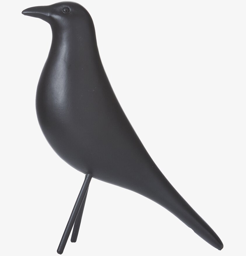 Fågel Svart S från Wikholm Form i minimalistisk design