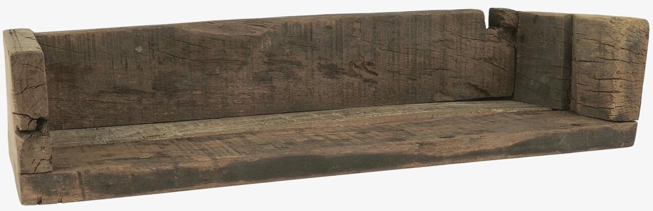 Trähylla Med Kant Unika från IB Laursen i massivt trä