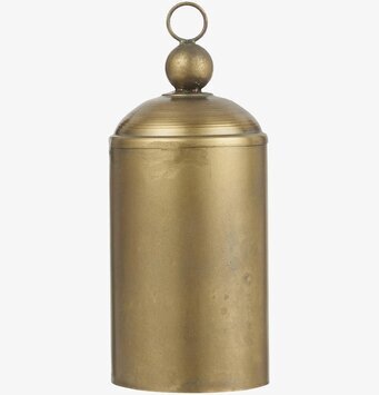 Klocka Med Bjällra från IB Laursen i antik mässingsfinish