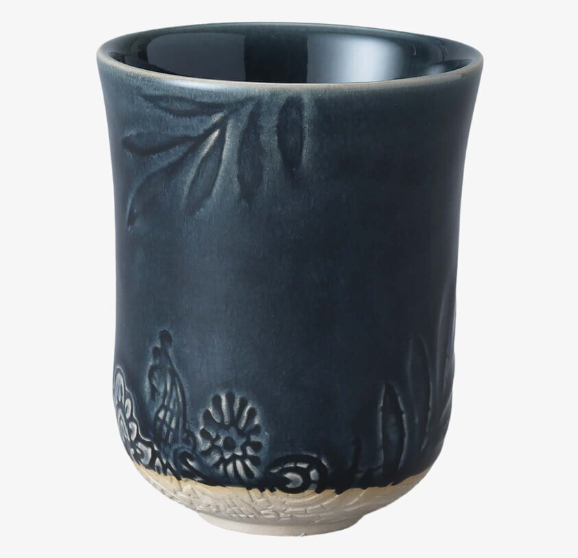 Latte Cup Arabesque Thunder från Sthål med arabeskmönster