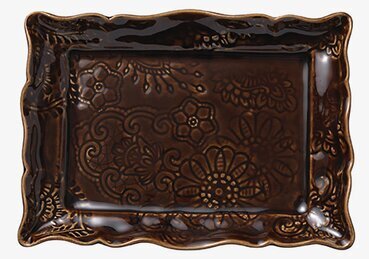 Appetizer Delikatessfat Coffee från Sthål på vit bakgrund