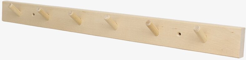 Knopplist Med 6 Knoppar från Strömshaga i naturligt trä