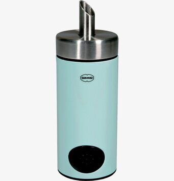 Ströare Aqua från Cabanaz i ljusblått med rostfritt lock