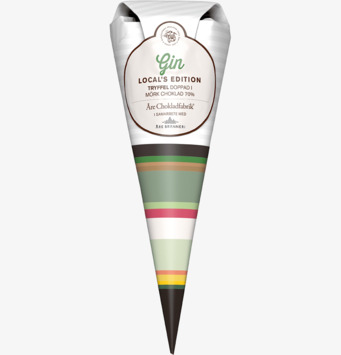 Gintryffel - Chokladstrut Åre Chokladfabrik Choklad Chokladstrutar