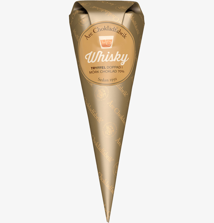 Whiskeytryffel - Chokladstrut från Åre Chokladfabrik