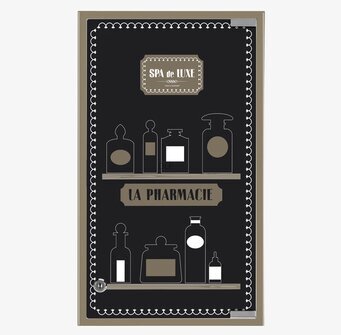 Medicinskåp Spa de luxe från Derriére la porte med lås