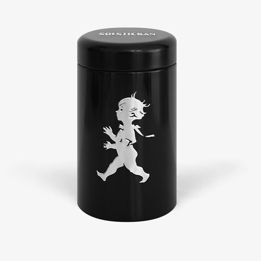 Tändsticksrör Svart från Solstickan med stilren design