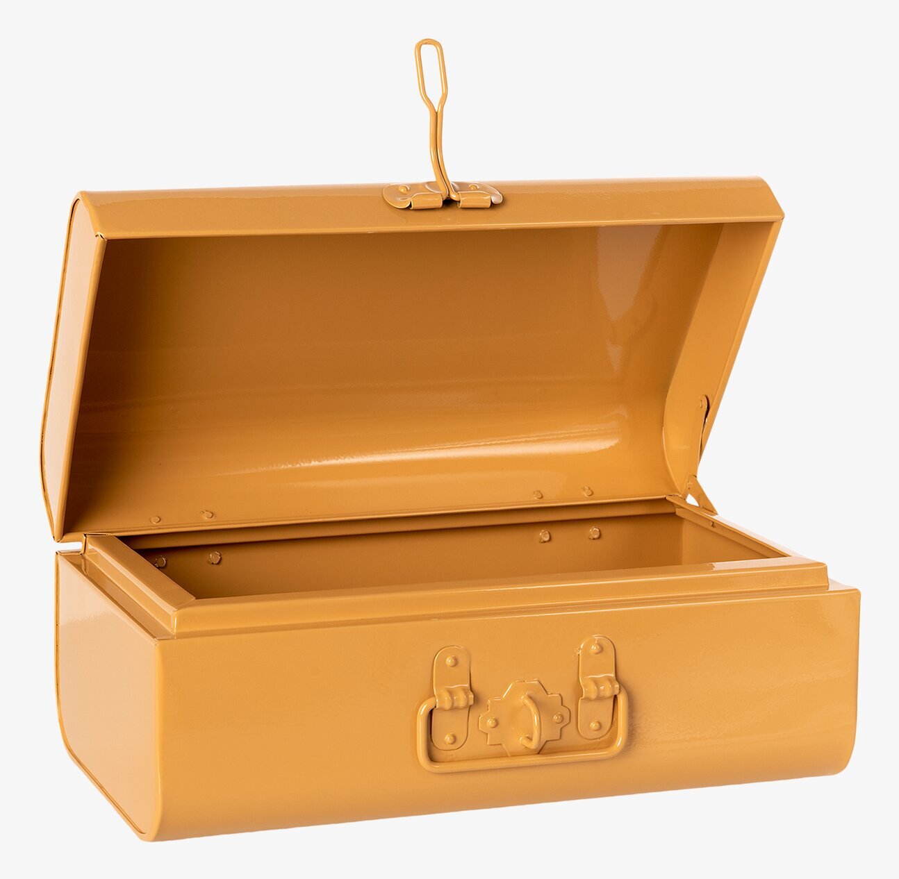 Koffert Mustard & Mint Set/2 från Maileg i senapsgul nyans