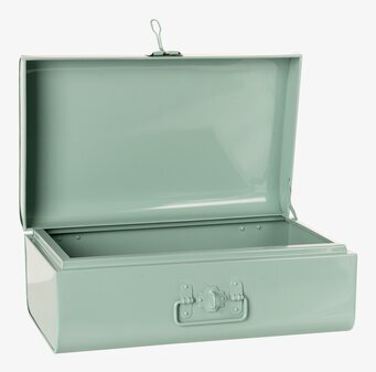 Koffert Mint Maileg från Maileg i mintgrön metall med spänne