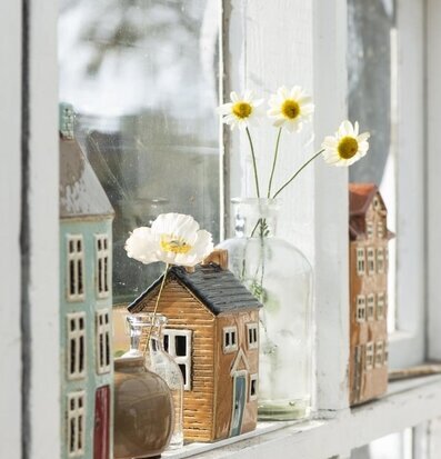 Bild av hemtrevlig och stilfull inredningsinspiration