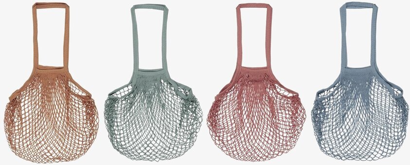 Nätkasse IB Laursen från IB Laursen i fyra dämpade färger