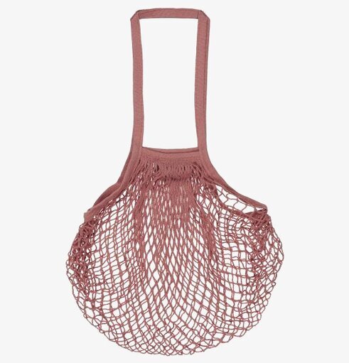 Nätkasse Rosa från IB Laursen med breda axelremmar