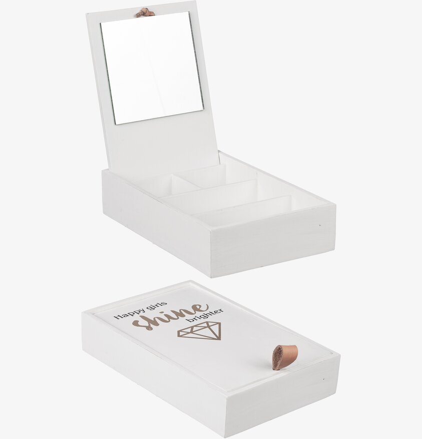 Trälåda Happy Girls från Different Design med spegel