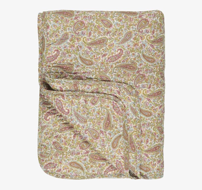 Pläd Summer Paisley från IB Laursen med paisleymönster