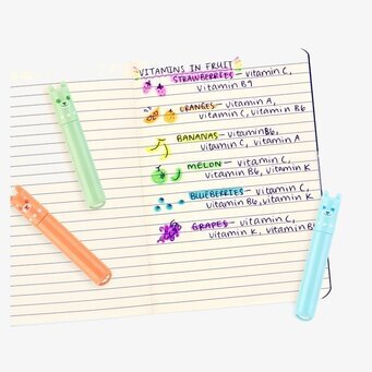 Beary Sweet Mini Scented Highlighters från Annat på anteckningsbok