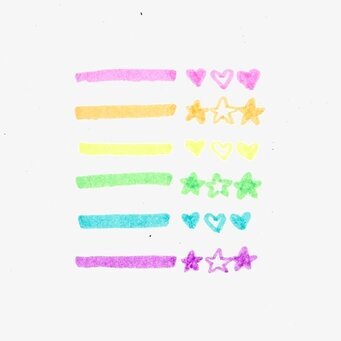 Beary Sweet Mini Scented Highlighters från Annat i färger