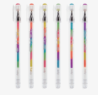 Tutti Fruitti Scented Gel Pens från Ooly i sex färger