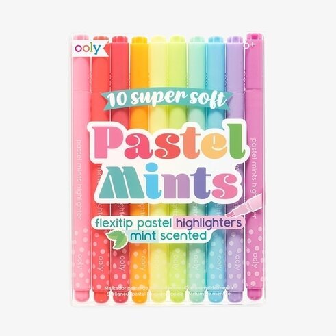 Ooly Pastel Mints – Scented Highlighters i pastellfärger