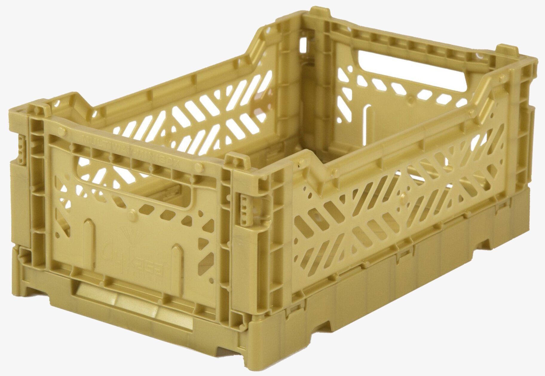 Förvaringsback Mini Gold från Aykasa i neutral miljö