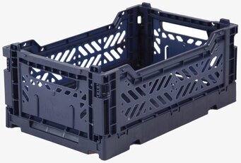 Förvaringsback Mini Navy från Aykasa på neutralt underlag