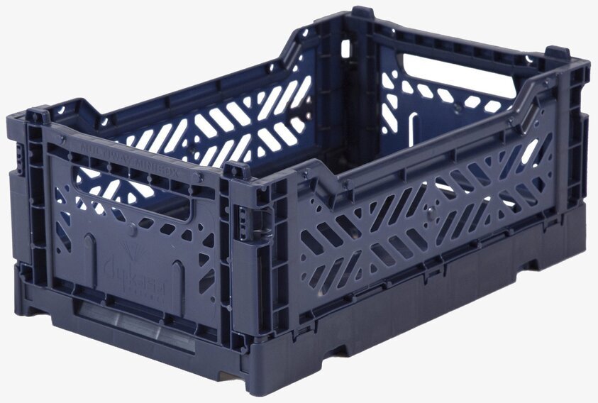 Förvaringsback Mini Navy från Aykasa på neutralt underlag