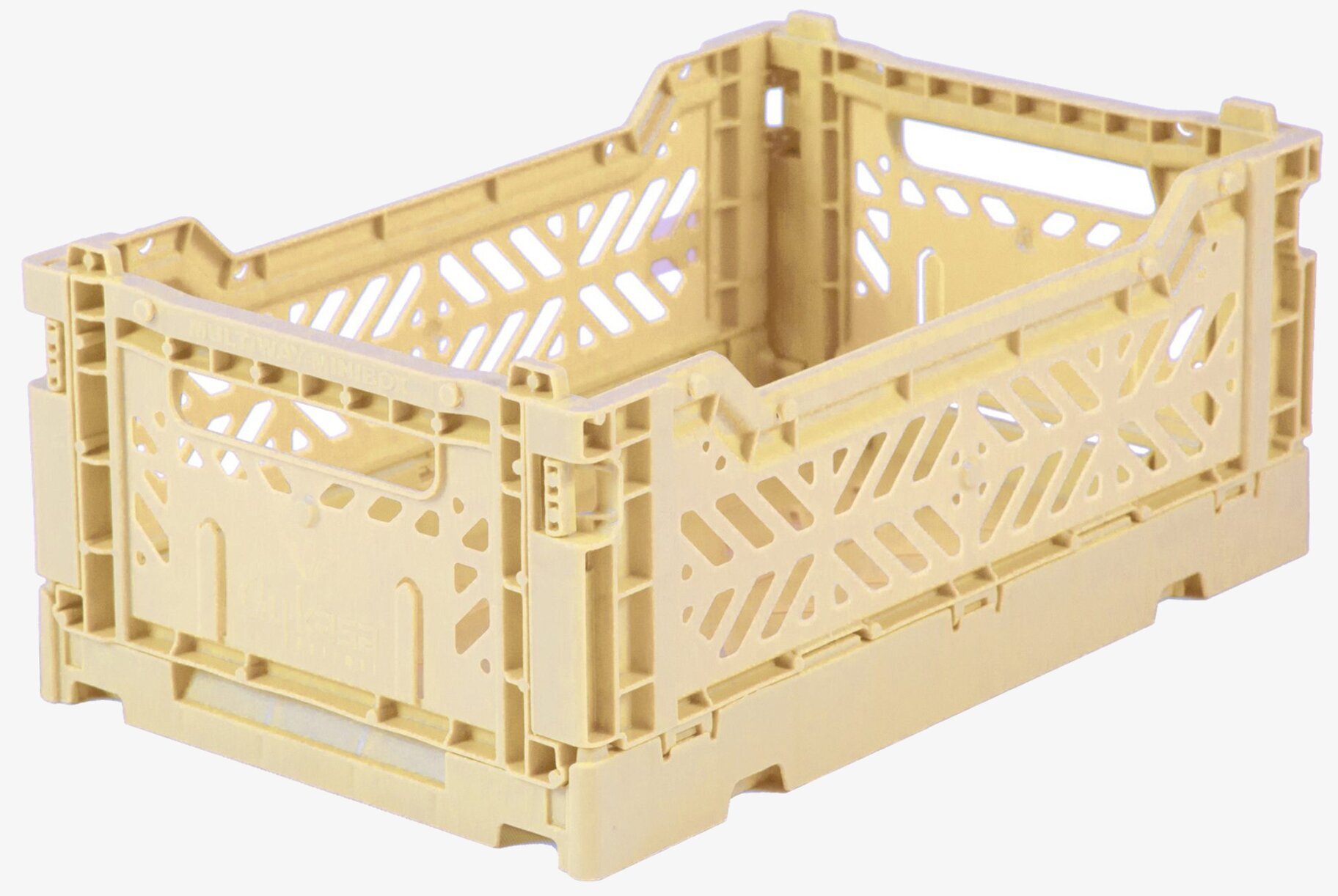 Förvaringsback Mini Banana från Aykasa i banangul färg