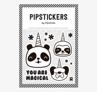 Color-in Pandacorn – Stickers från varumärket Ooly
