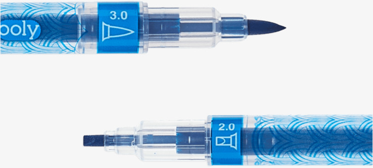 Calligraphy Duo Chisel and Brush Tip Markers från Ooly