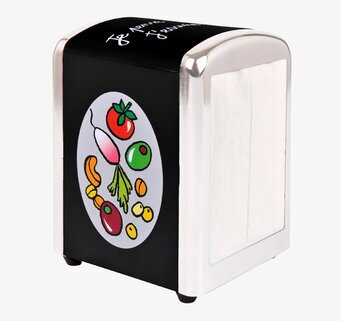 Servettställ Snacks från Derriére la porte med färgglad design