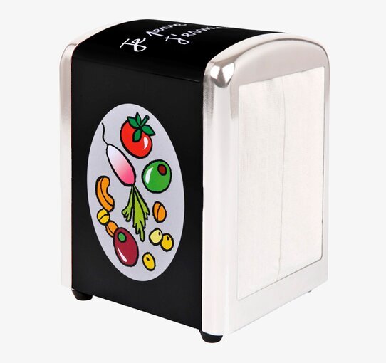 Servettställ Snacks från Derriére la porte med färgglad design