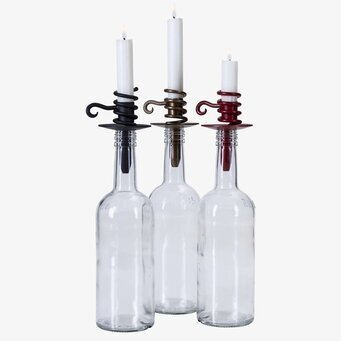 Stumpastake Flaska Guld från Nääsgränsgården i tre färger