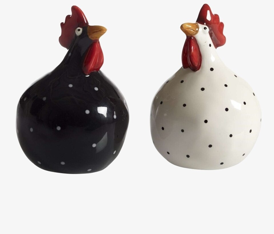 Salt & Peppar Höna 2-Pack från Nääsgränsgården i keramik