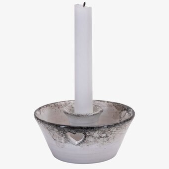 Ljusstake Bubble Ø 10,5 cm från Nääsgränsgården i keramik