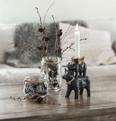 Ljusstake Take A Chance On Me från Nääsgränsgården på bord