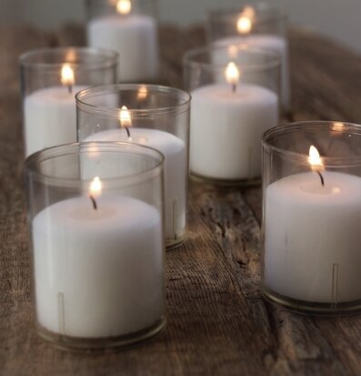 Värmeljus Stort Majas Cottage Ljus Stearinljus