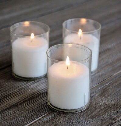 Värmeljus Stort Majas Cottage Ljus Stearinljus