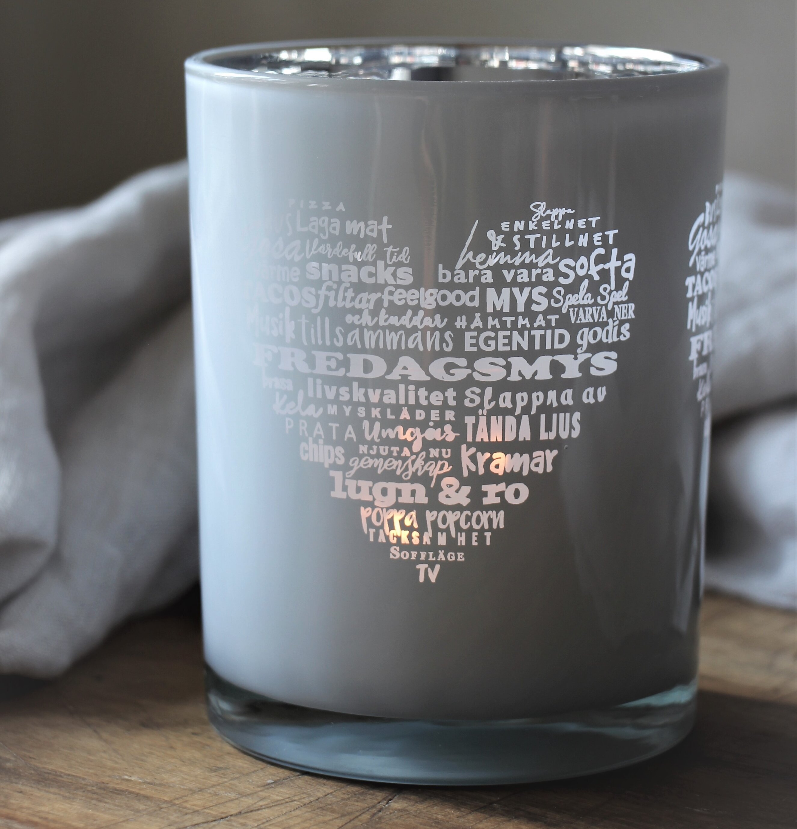 Bild av stilfull ljuslykta för mysig heminredning