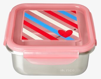 Matlåda Candy Stripes från Rice med färgglada ränder