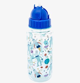 Dryckesflaska Space Print från Rice med färgglatt rymdmotiv
