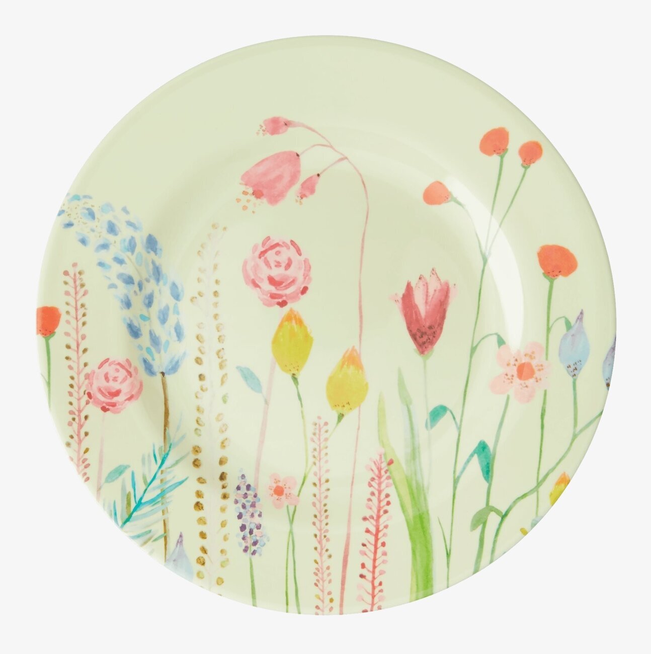Assiett Summer Flower Print från Rice med blommönster