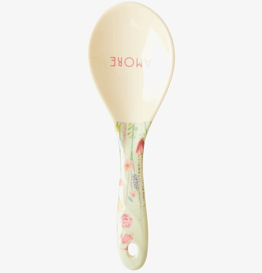 Salladssked Summer flowers Print från Rice med blommönster