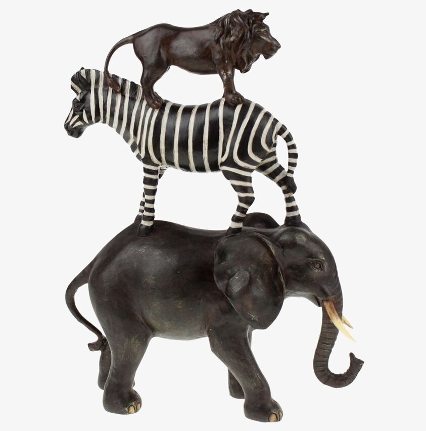 Figurin Safari från Werner Voss med tre afrikanska djur