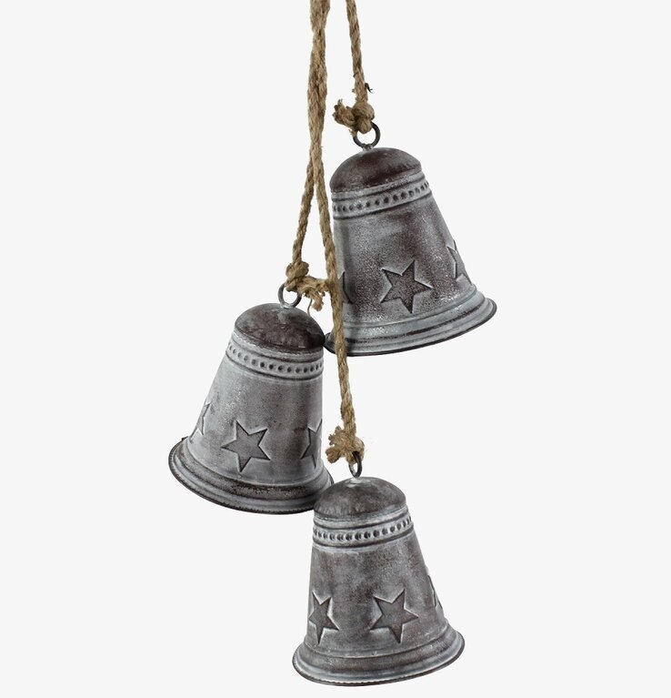 Klockor Med Bjällra 3-Pack från Werner Voss med patina